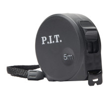 Рулетка с фиксатором P.I.T. 5 м x 19 мм, ABS HTPM03-0519