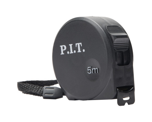 Рулетка с фиксатором P.I.T. 5 м x 25 мм, ABS HTPM03-0525