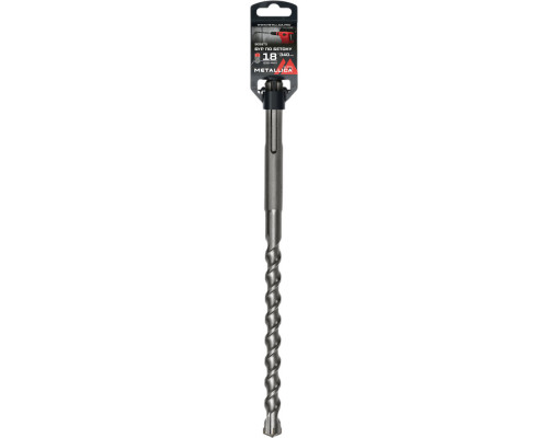 Бур по бетону SDS-max METALLICA Ultra 18х340/200 мм 905975 Бур по бетону SDS-max METALLICA Ultra 18х340/200 мм 905975