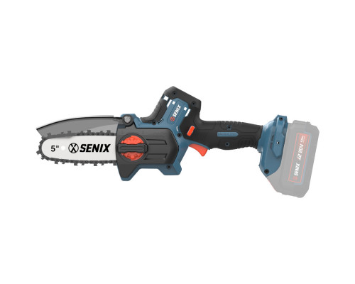 Мини-пила SENIX цепная аккумуляторная CSX2-M3-EU-0, без акб и зу