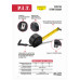 Рулетка с фиксатором P.I.T. 5 м x 25 мм, ABS HTPM03-0525
