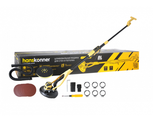 Машина для шлифовки стен Hanskonner HDWS6080BL