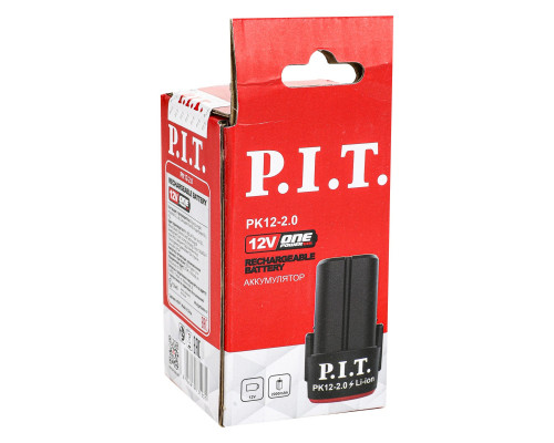 Аккумулятор OnePower P.I.T. PK12-2.0 (12В, 2,0Ач, Li-Ion) Аккумулятор OnePower P.I.T. PK12-2.0 (12В, 2,0Ач, Li-Ion)