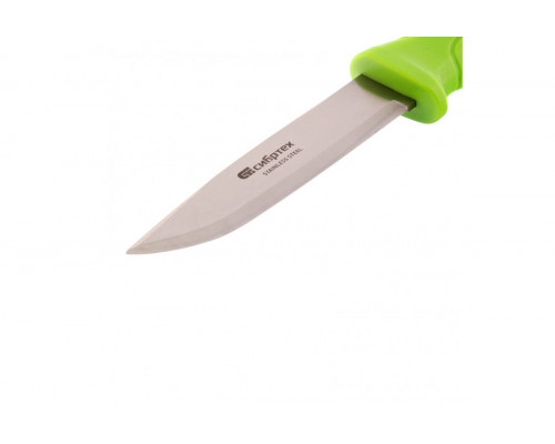 Нож-поплавок хозяйственный с чехлом, пластиковая рукоятка, 230 мм Сибртех 79019