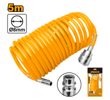 Шланг для компрессора спиральный INGCO 5 м AH1051
