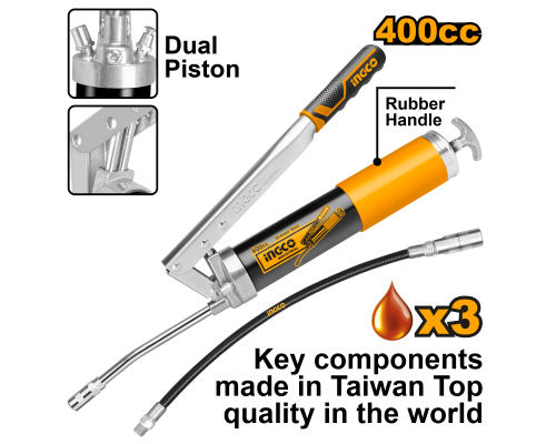 Плунжерный шприц для смазки INGCO INDUSTRIAL GRG015002