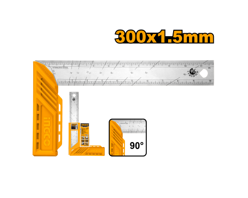 Угольник металлический INGCO INDUSTRIAL 300 мм HAS123002