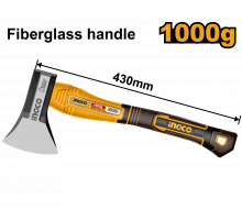 Топор с фибергласовой рукояткой 1000 гр. SUPER INGCO HAX0811000