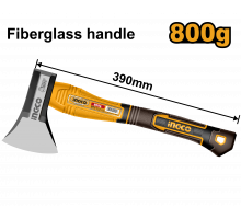 Топор с фибергласовой рукояткой 800 гр. SUPER INGCO HAX081800