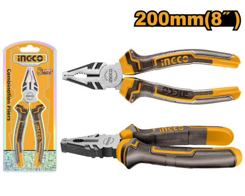 Плоскогубцы комбинированные INGCO 200 мм HCP08208