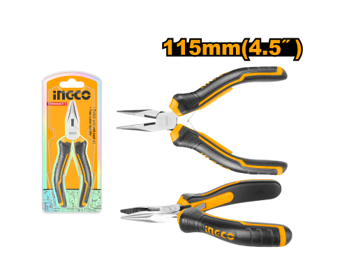 Тонкогубцы мини INGCO 115 мм HMLNP08115