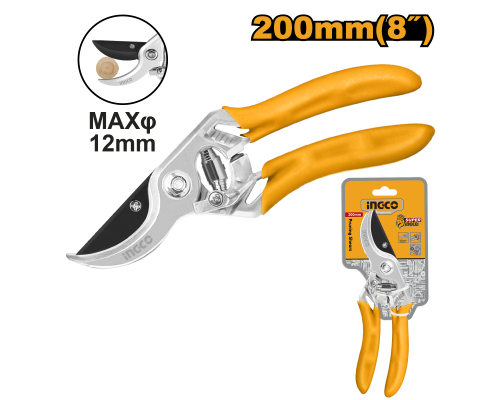 Секатор садовый INGCO 200 мм HPS0109