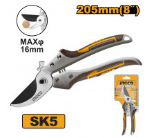 Секатор садовый INGCO INDUSTRIAL 205 мм HPS0308