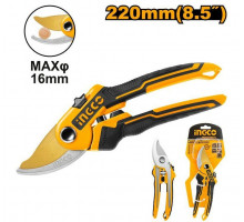 Секатор садовый INGCO INDUSTRIAL 220 мм HPS0601