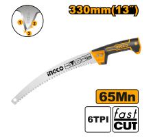 Садовая пила с изогнутым полотном INGCO 330 мм HPS33028C
