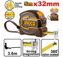 Рулетка измерительная INGCO INDUSTRIAL 5 м х 32 мм HSMT80532M