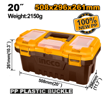 Ящик для инструментов пластиковый INGCO 168х356х150 мм PBX2001