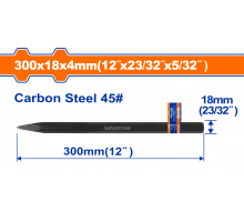 Зубило 4х18х300 мм WADFOW WCC0302