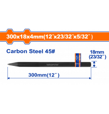Зубило 4х18х300 мм WADFOW WCC0302
