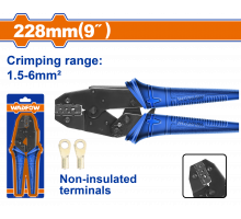 Клещи обжимные 1.5-6 мм2 228 мм WADFOW WCP2609