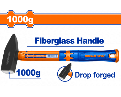 Молоток слесарный 1000 гр WADFOW WHM1310