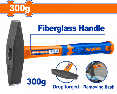 Молоток каменщика 300 гр WADFOW WHM1333