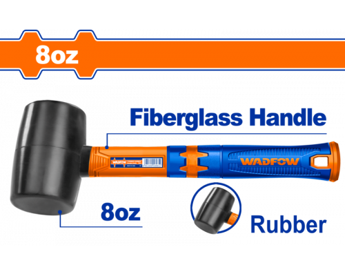 Киянка резиновая 220 гр WADFOW WHM7301