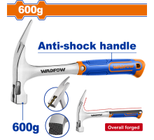 Молоток-гвоздодер 600 г WADFOW WHM8360