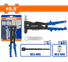 Заклепочник резьбовой WADFOW 260 мм М3-М6 WHR5710