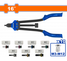 Заклепочник для резьбовых заклепок M3-M12 WADFOW WHR5B16