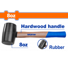 Киянка резиновая 220 гр WADFOW WMB7301