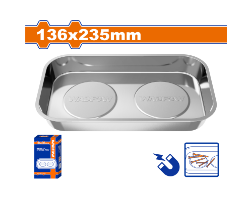 Лоток магнитный 136х235 мм WADFOW WMC6002