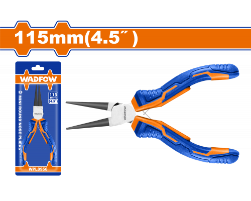 Круглогубцы мини 115 мм WADFOW WPL0956