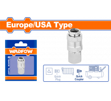Коннектор пневматический 1/4" WADFOW WQP0970