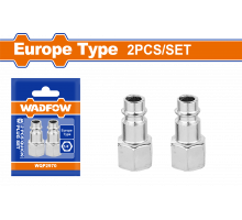 Набор коннекторов пневматических 1/4" 2 шт WADFOW WQP2970
