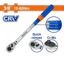 Ключ динамометрический 3/8" 305 мм, 10-60 Нм WADFOW WWQ1D38