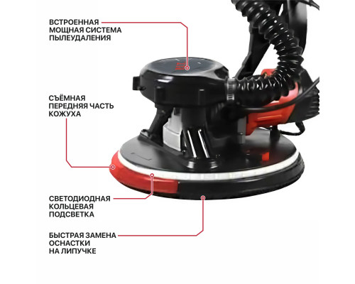 Шлифмашина для стен и потолков P.I.T. PWG230-C