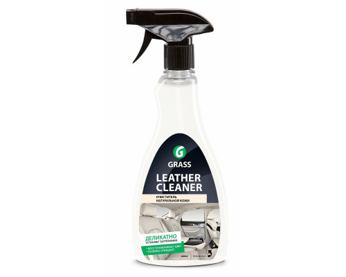 Очиститель натуральной кожи GRASS "LEATHER CLEANER" 0,5 л   800032