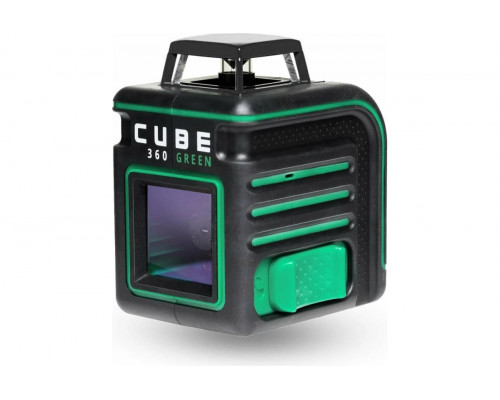 Лазерный уровень ADA CUBE 360 GREEN Professional Edition + Измеритель длины ADA Cosmo 100 A00680