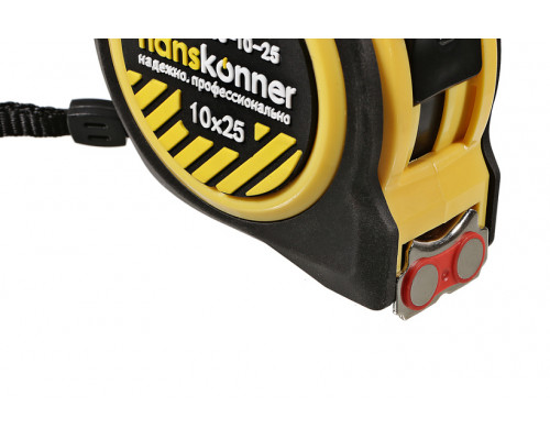 Рулетка Hanskonner 10x25 HK2010-03-10-25 Рулетка Hanskonner 10x25 HK2010-03-10-25