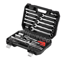 Набор инструментов MTX 1/2, 1/4, пластиковый кейс, 82 предмета 13563