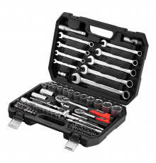 Набор инструментов MTX 1/2, 1/4, пластиковый кейс, 82 предмета 13563