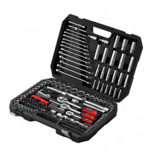 Набор инструментов MTX 1/2, 3/8, 1/4, пластиковый кейс 215 предметов 13589