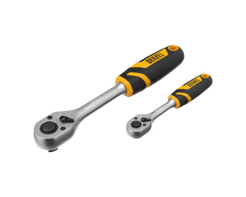 Набор инструментов, 1/2", 1/4", CrV, S2, пластиковый кейс, 100 предметов Denzel 15803