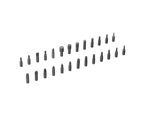 Набор инструментов, 1/2", 1/4", 3/8", CrV, S2, пластиковый кейс, 144 предмета Denzel 15805