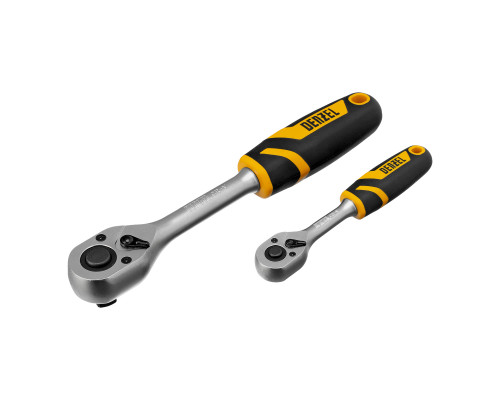 Набор инструментов, 1/2", 1/4", CrV, S2, пластиковый кейс, 194 предмета Denzel 15806