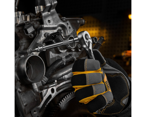 Набор инструментов, 1/2", 1/4", 3/8", CrV, S2, пластиковый кейс, 216 предметов Denzel 15807