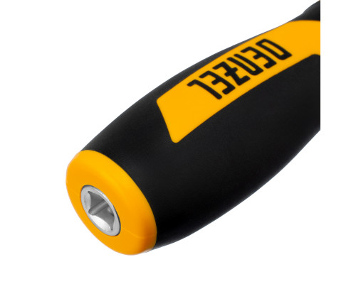 Набор инструментов, 1/2", 1/4", CrV, S2, пластиковый кейс, 82 предмета Denzel 15809