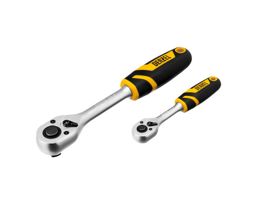 Набор инструментов, 1/2", 1/4", CrV, S2, пластиковый кейс, 82 предмета Denzel 15809