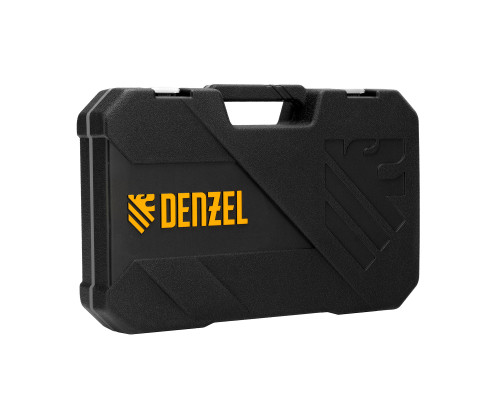 Набор инструментов, 1/2", 1/4", CrV, S2, пластиковый кейс, 94 предмета Denzel 15813